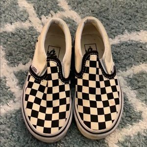 Vans slip on style sneakers toddler size 11